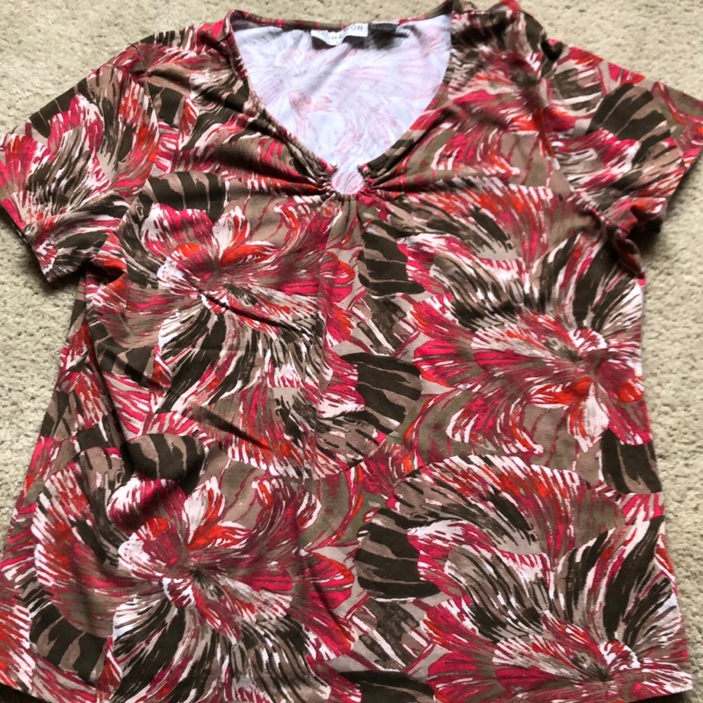 Tropical look top